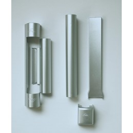 NX Set capace PVC argintiu